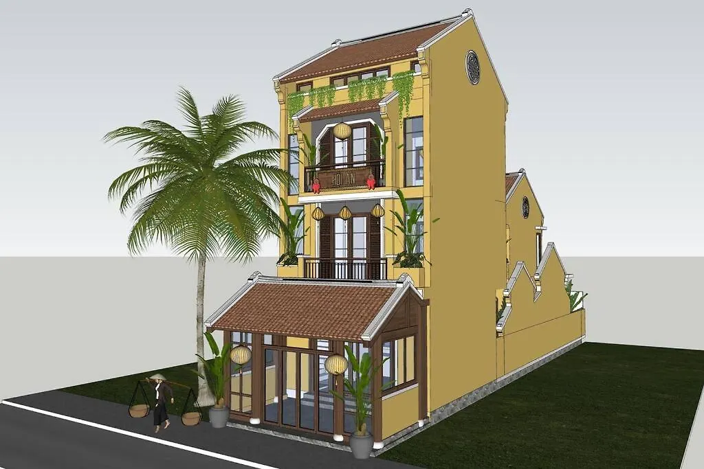 Daire Delightful Romantic 4-Br Villa Hoi An